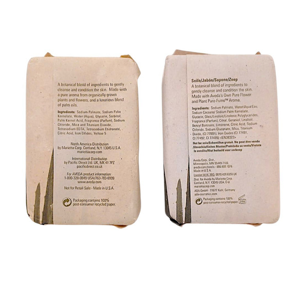 2pc AVEDA Refreshing Cleansing Bar Soap .9 oz 25g Lot of 2 Travel Guest Size - Picture 2 of 4